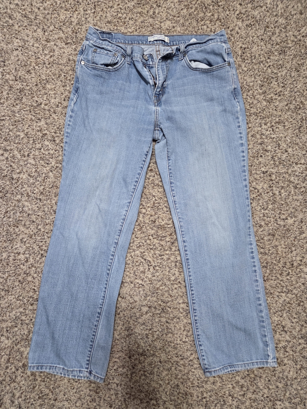 Levi's 505 Light Blue Straight Leg Women's Jeans